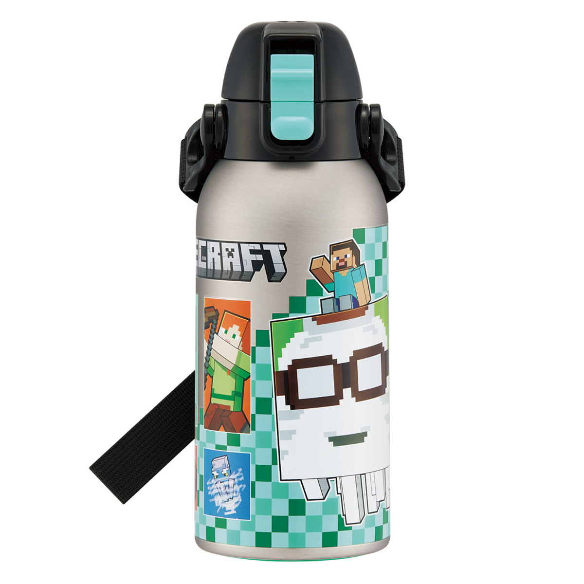 スケーター 水筒 600ml ダイレクトボトル マイクラ26 （ マイン