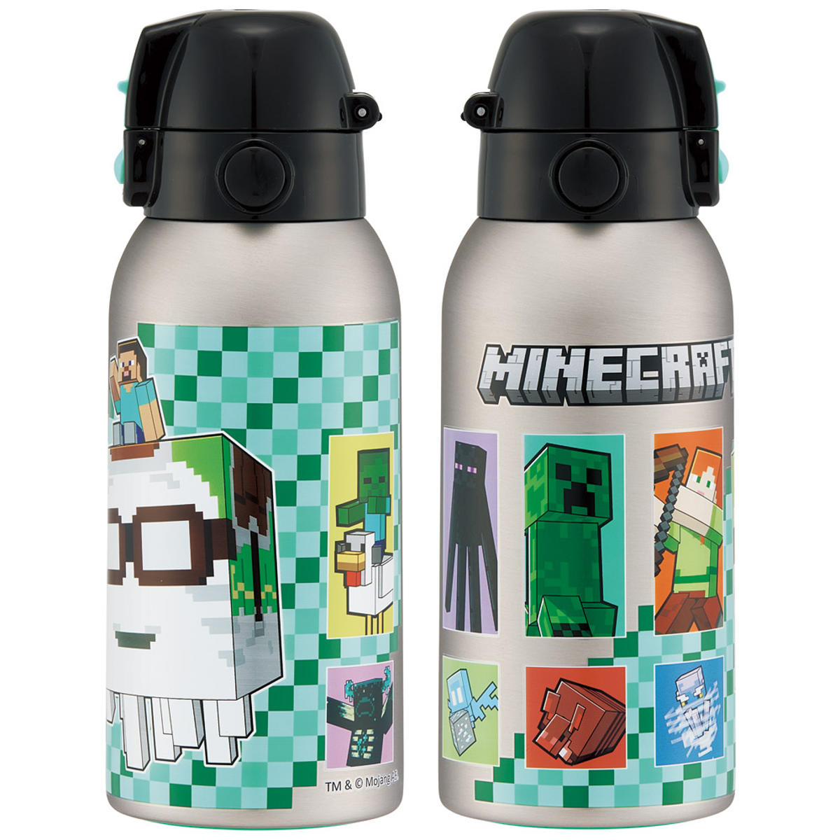スケーター 水筒 600ml ダイレクトボトル マイクラ26 （ マイン