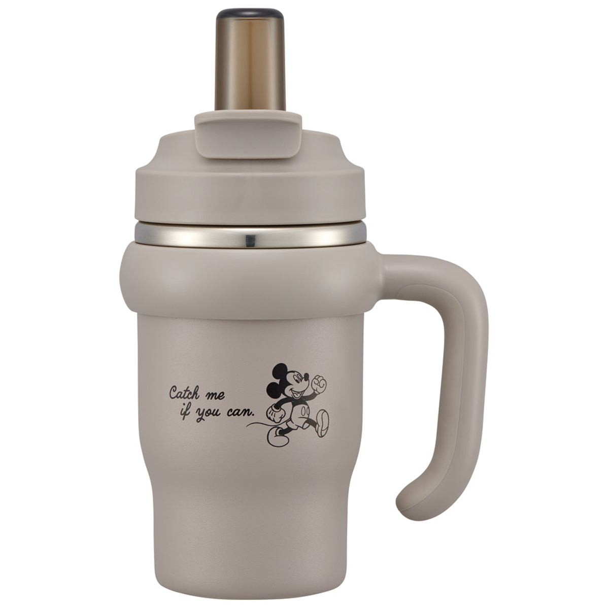 スケーター 水筒 570ml ハンドル付ストロータンブラー ミッキー