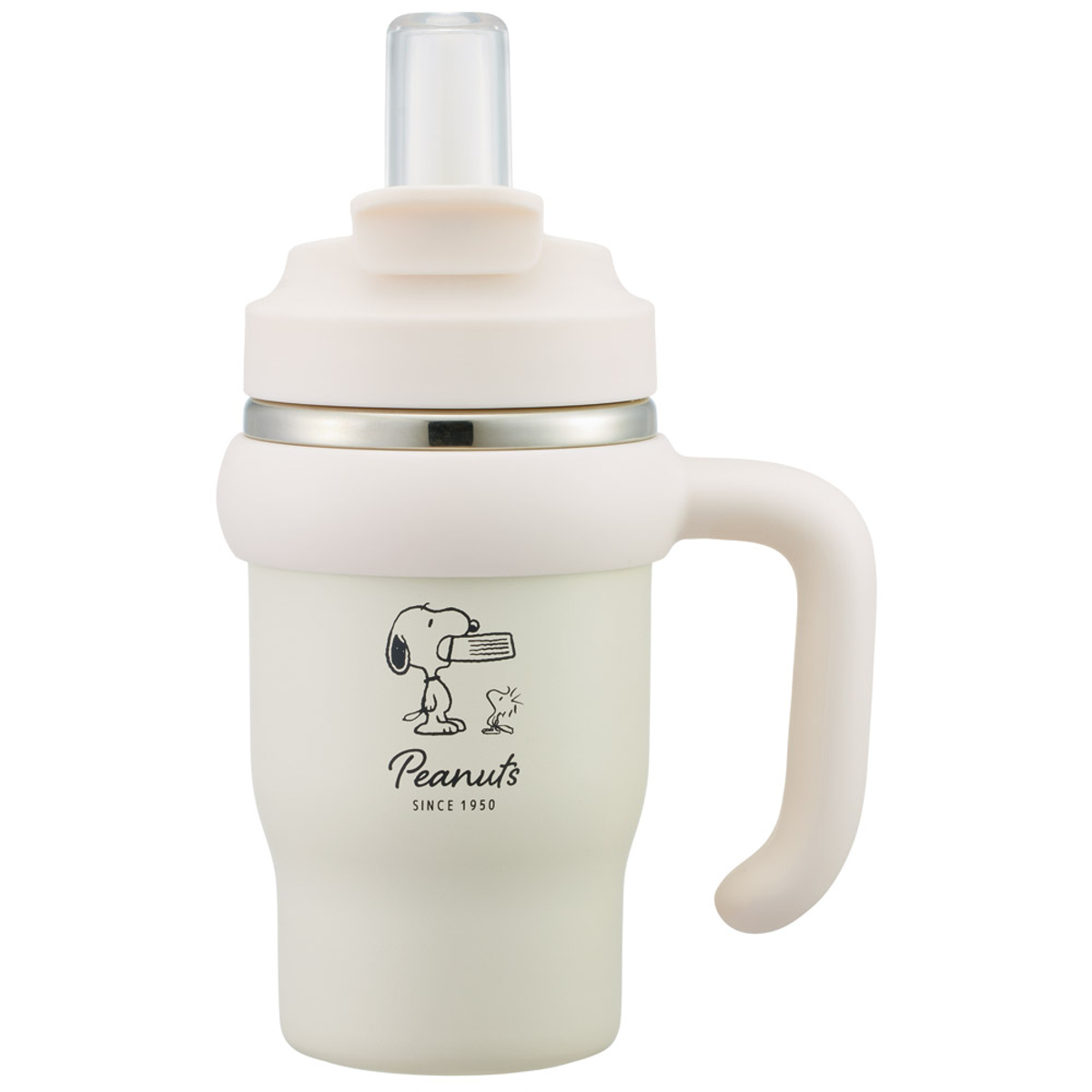 スケーター 水筒 570ml ハンドル付ストロータンブラー スヌーピー