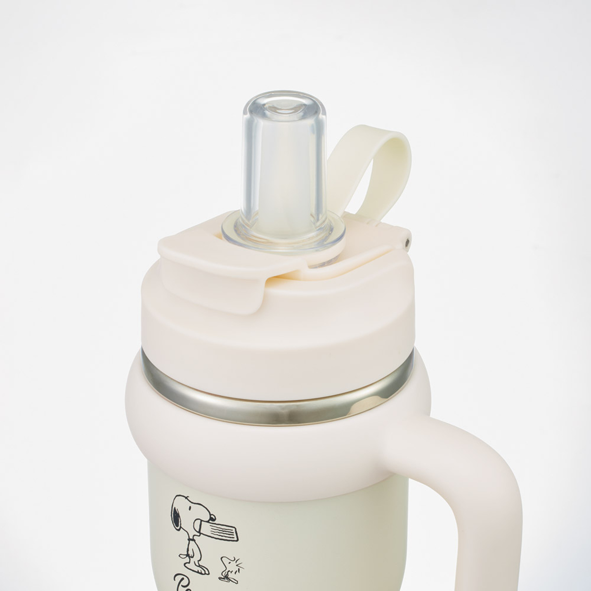 スケーター 水筒 570ml ハンドル付ストロータンブラー スヌーピー