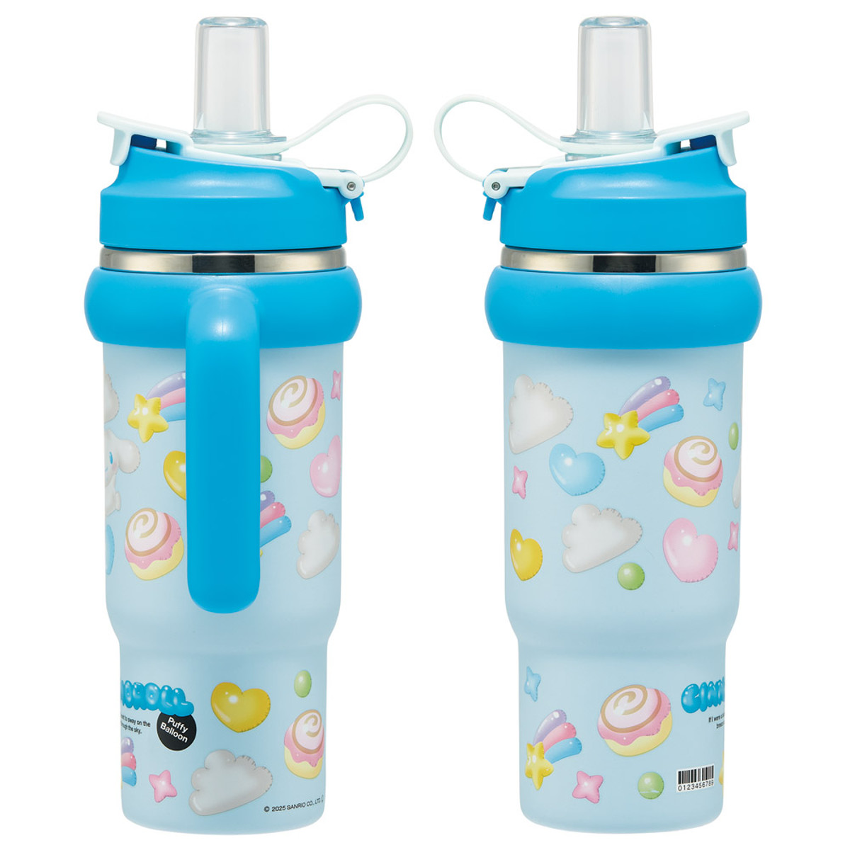 スケーター 水筒 830ml ハンドル付ストロータンブラー シナモロール