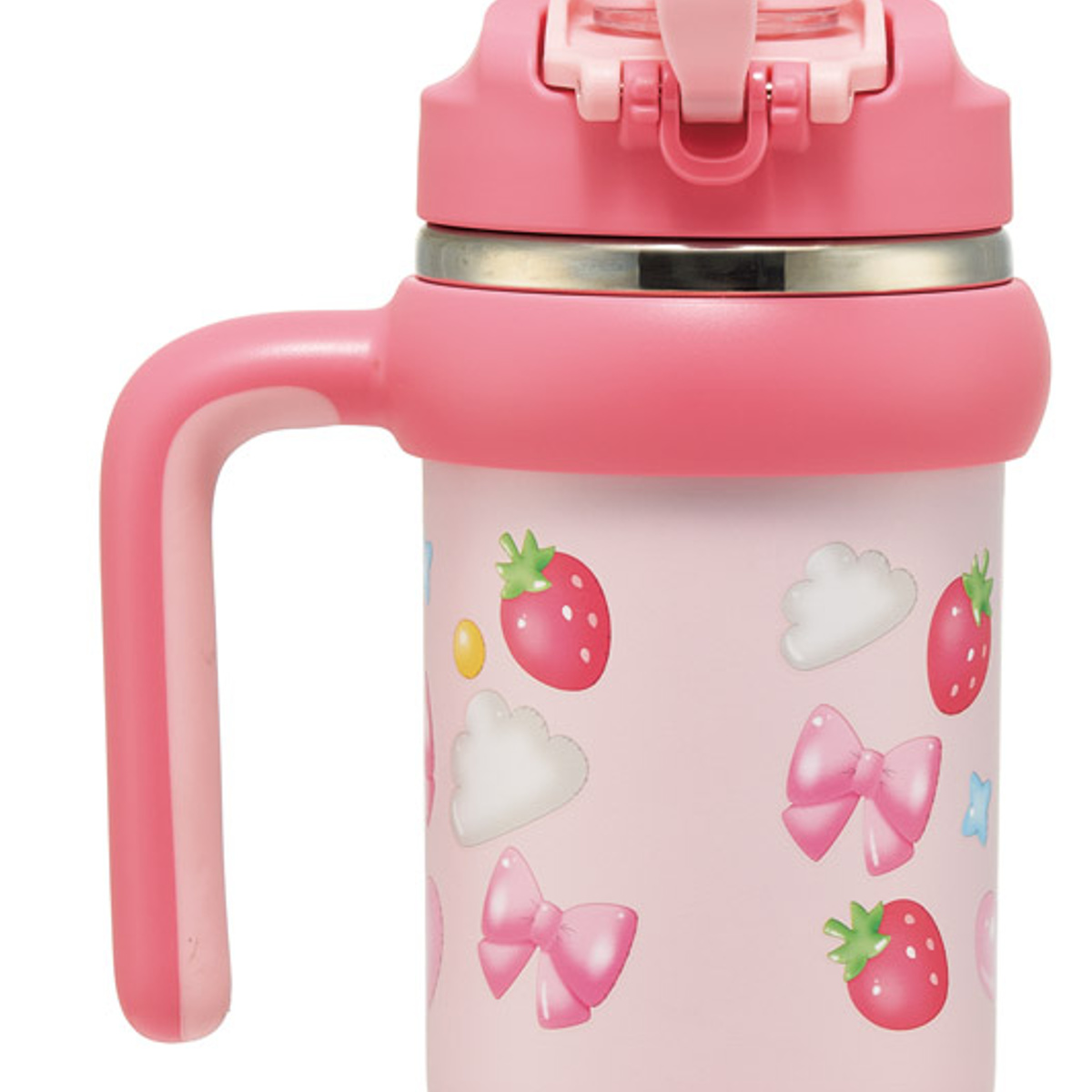 スケーター 水筒 830ml ハンドル付ストロータンブラー マイメロ