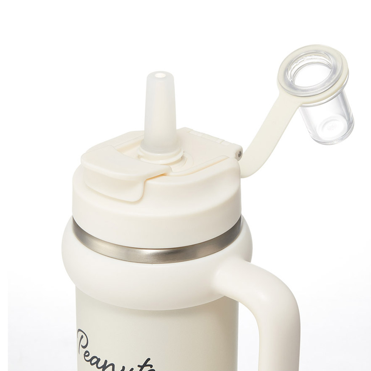 スケーター 水筒 830ml ハンドル付ストロータンブラー スヌーピー