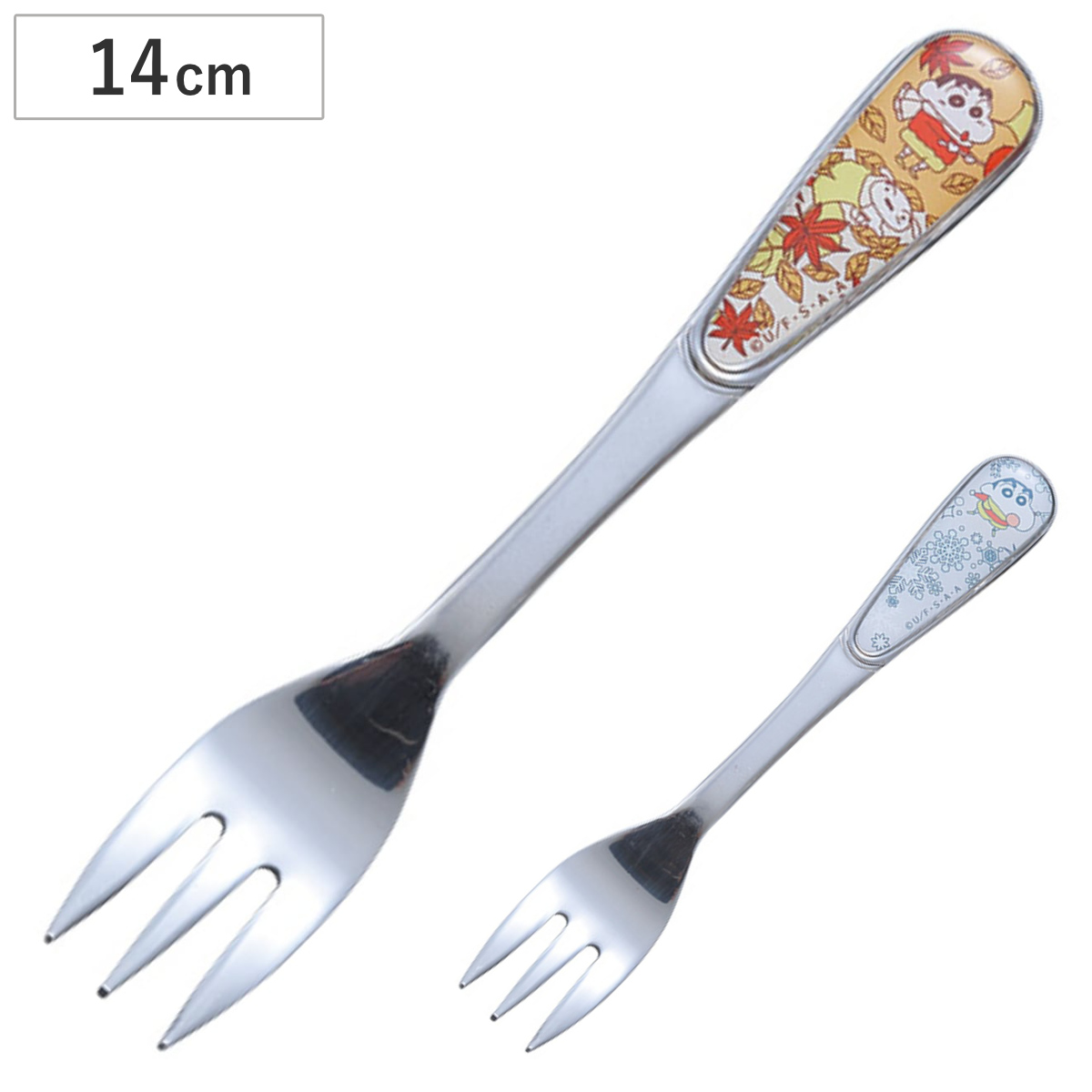 山加商店 フォーク クレヨンしんちゃん （ 14cm ステンレス キッズ