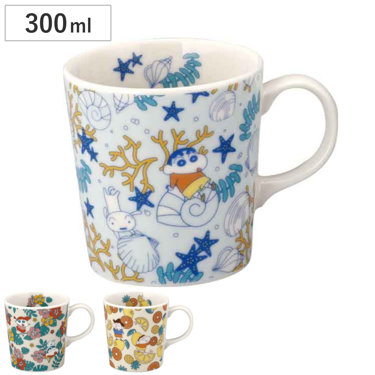山加商店 マグカップ クレヨンしんちゃん マグ 300ml （ 電子レンジ