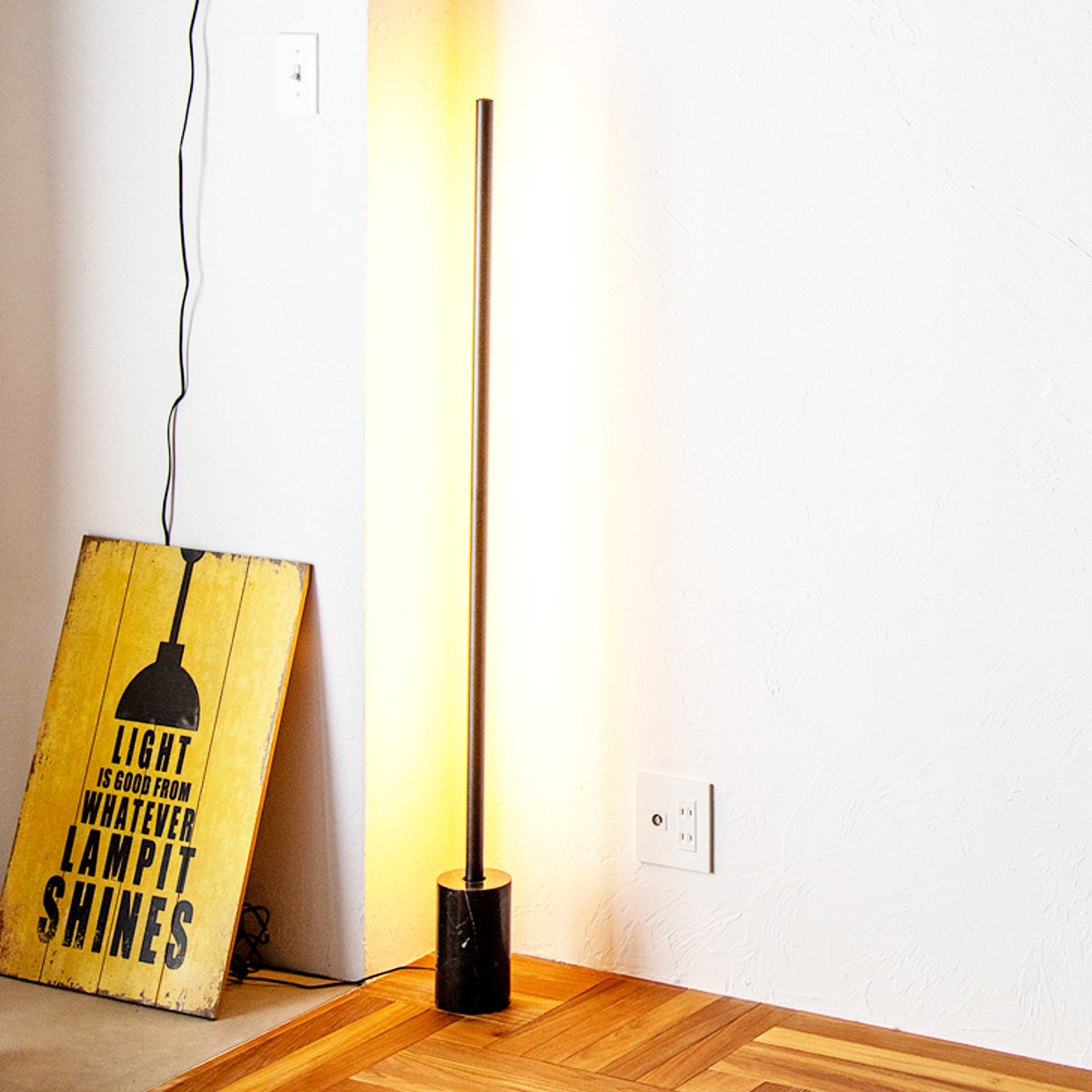 フロアライト LED リモコン付き アプリ対応 ネオマンクス 間接照明