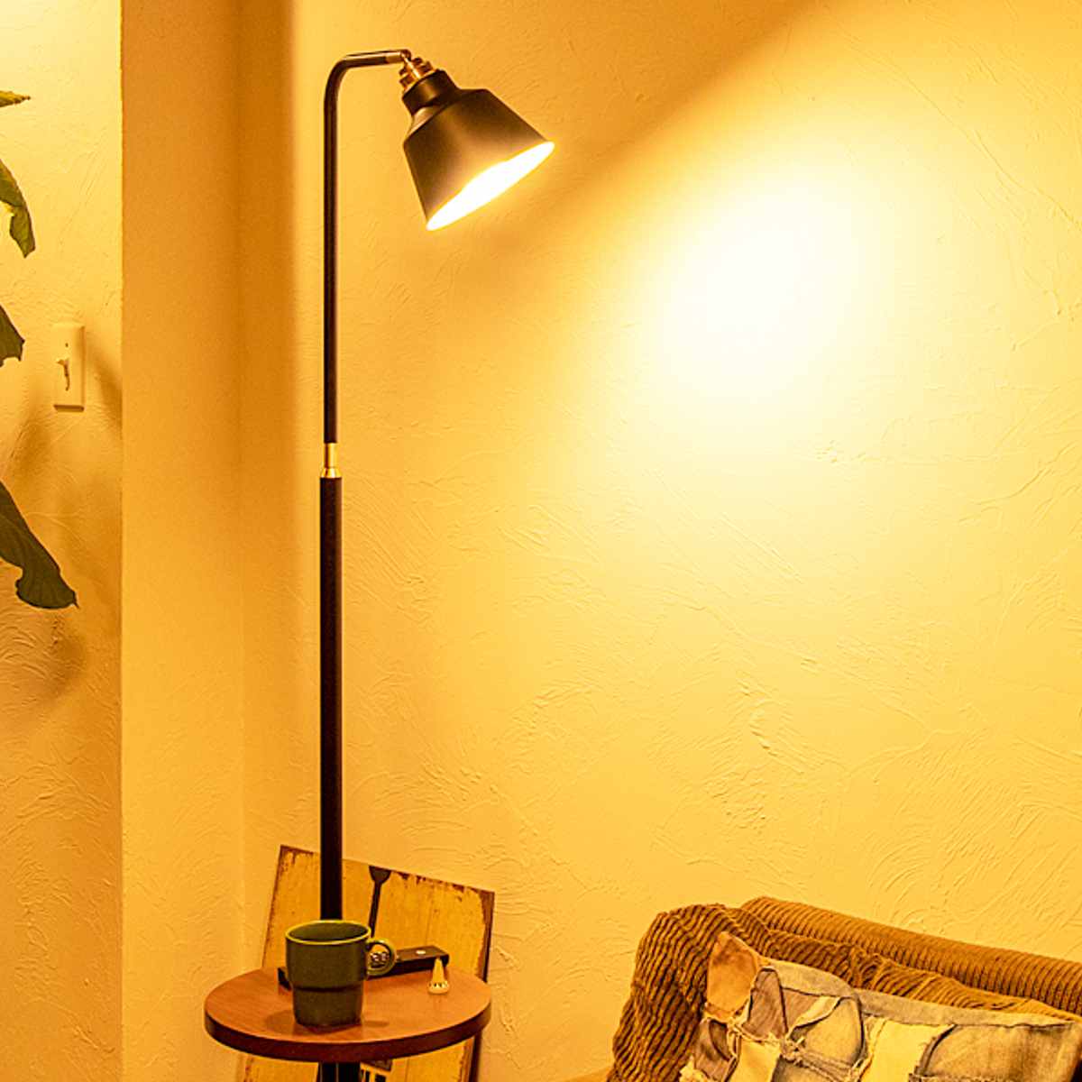 フロアライト LED電球付き リモコン付き コーニッシュコラット gram
