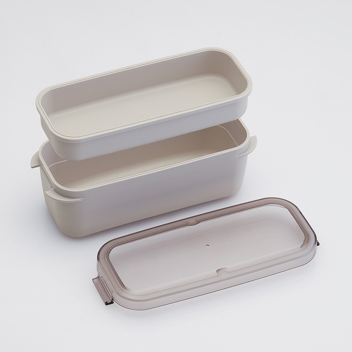 スケーター 弁当箱 930ml ラク洗2段ランチボックス パッキン一体 （ お