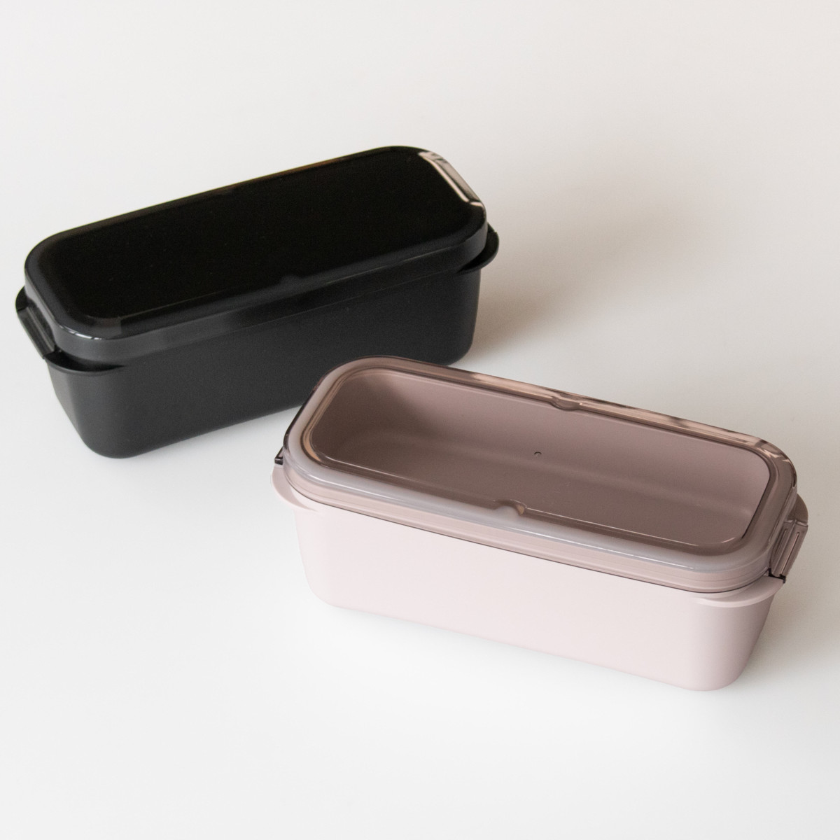 スケーター 弁当箱 930ml ラク洗2段ランチボックス パッキン一体型