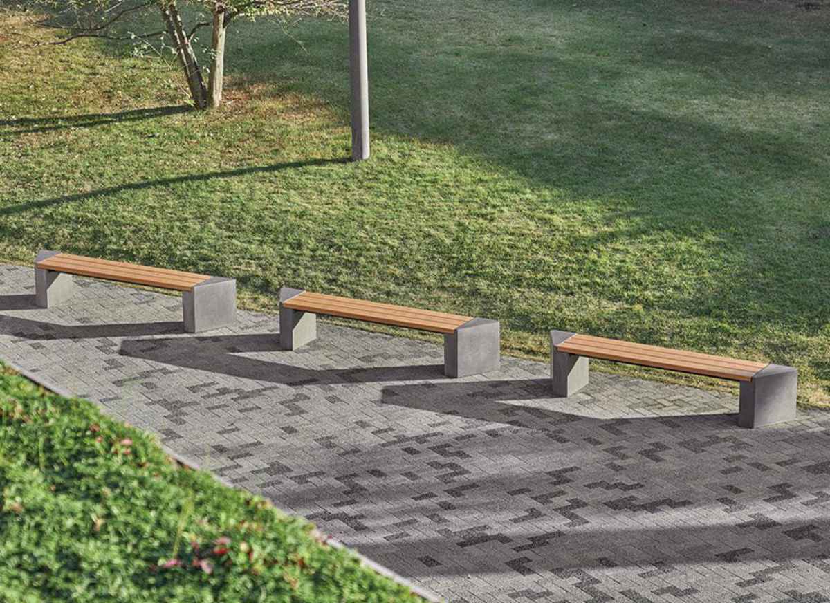 ベンチ 幅120cm シートユニット コネクトベンチ 屋外 業務用 （ 法人限定 座面のみ 屋外ベンチ 連結 屋内外 再生 樹脂製 長椅子 イス 背もたれ無し ）の画像