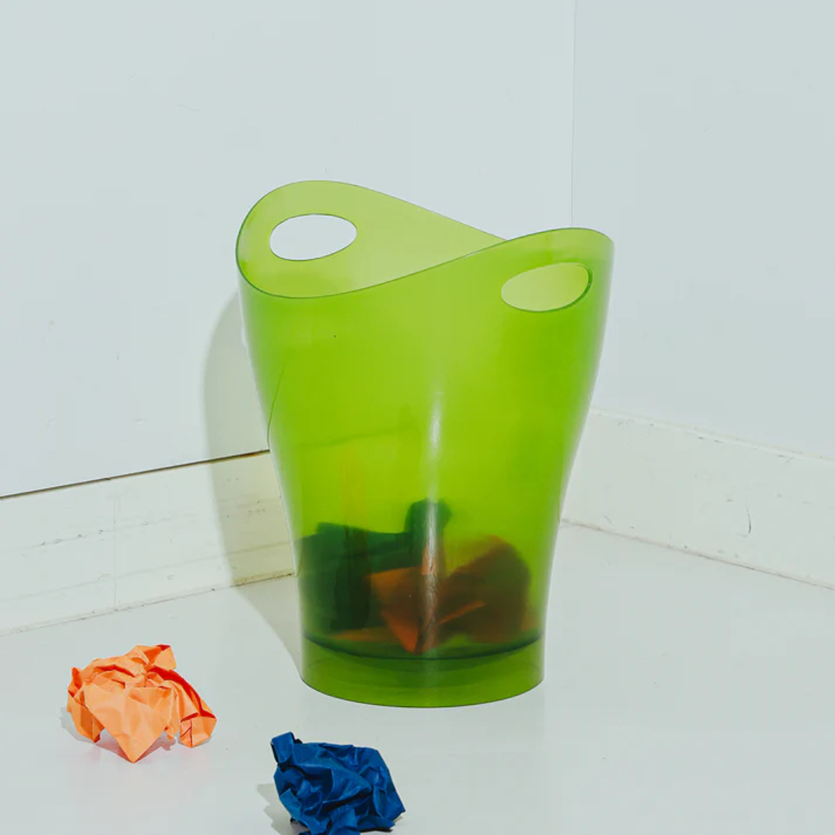 Umbra（アンブラ） ゴミ箱 9L ガルビノカン スケルトン レトロ