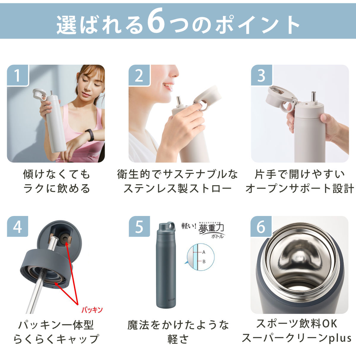 タイガー魔法瓶 タイガー 水筒 880ml 真空断熱ボトル ストローマグ