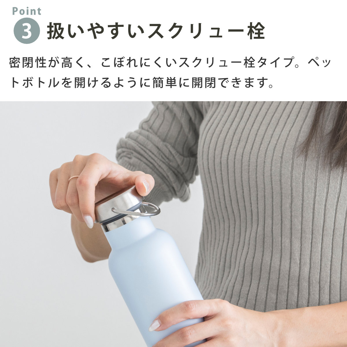 CAPTAIN STAG（キャプテンスタッグ） 水筒 600ml NEW HDボトル600