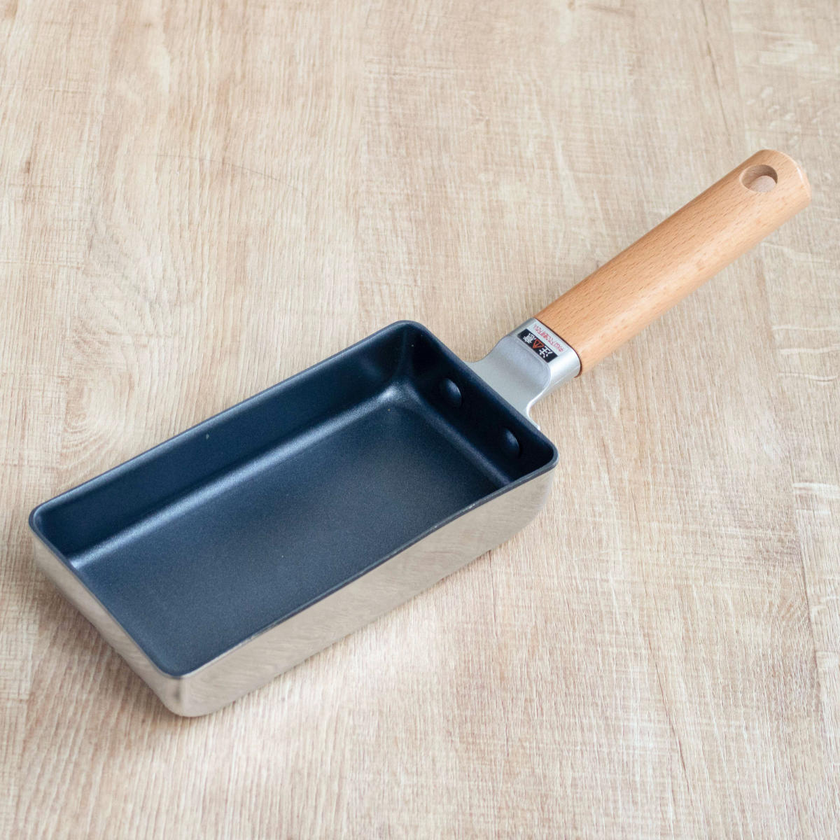 谷口金属工業 卵焼き器 IH対応 フッ素加工 ラクミ スリムな玉子焼き器