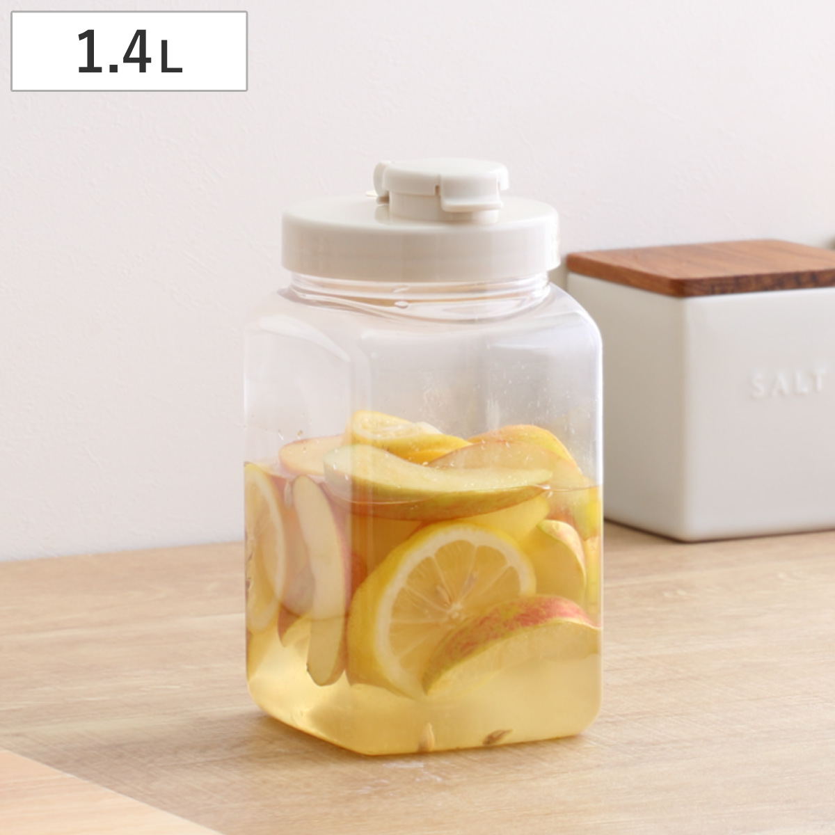 TAKEYA（タケヤ） 梅酒容器 保存容器 果実酒びん S型 1.4L スリム