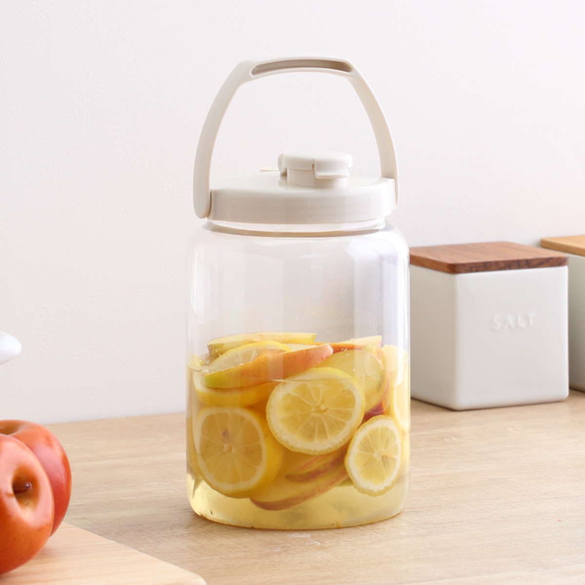 TAKEYA（タケヤ） 梅酒容器 保存容器 果実酒びん R型 2.4L 3個セット
