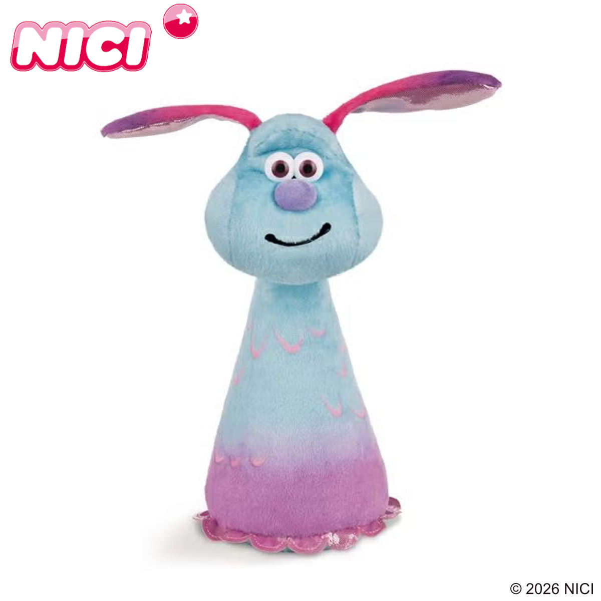 NICI エイリアン ルーラ 28cm ぬいぐるみ ひつじのショーン （ ニキ 映画ひつじのショーン UFOフィーバー ヌイグルミ ふわふわ 宇宙人 グッズ キャラクター ）