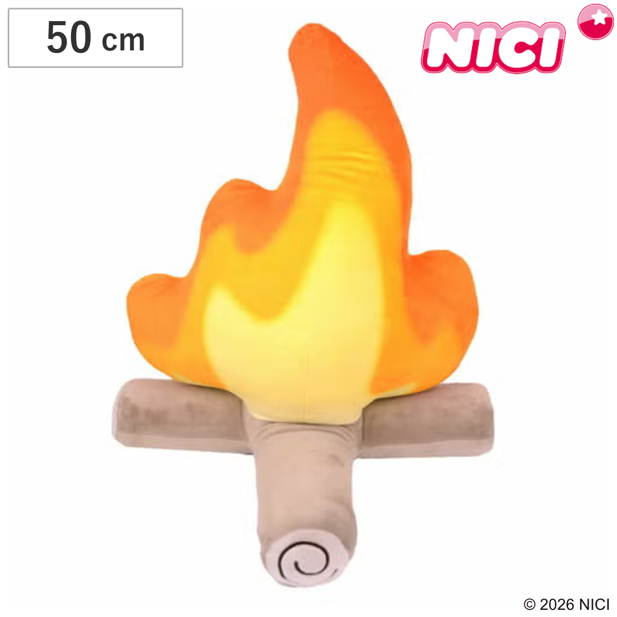 NICI �{���t�@�C�A�[ 50cm �ʂ������ GREEN �� �i �j�L ���� ������ �N�b�V���� �傫�� �ӂ�ӂ� ���킢�� �I�u�W�F �L�����v�t�@�C���[ �L�����v �O�b�Y �j