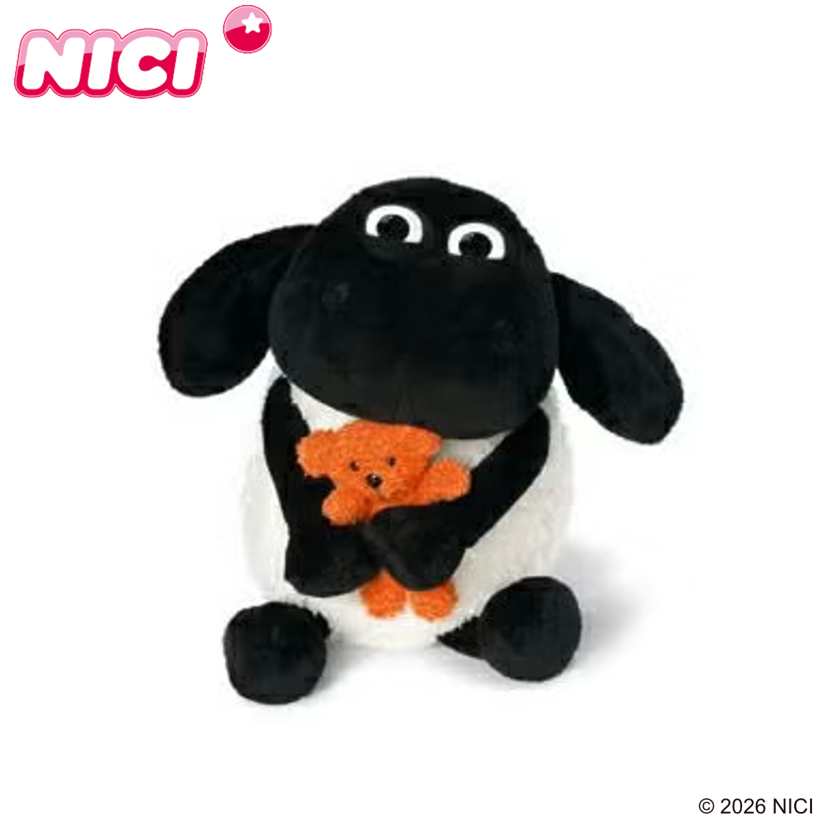 NICI ティミー&ベア クラシック 25cm ぬいぐるみ ひつじのショーン ( ニキ ヌイグルミ ティミー ベア ふわふわ 動物 ひつじ 羊 雑貨 インテリア )