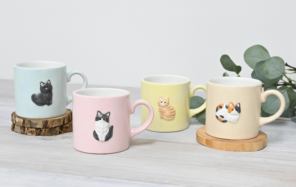 マグカップ Loulou Nyanマグ （ 270ml 食洗機対応 電子レンジ対応
