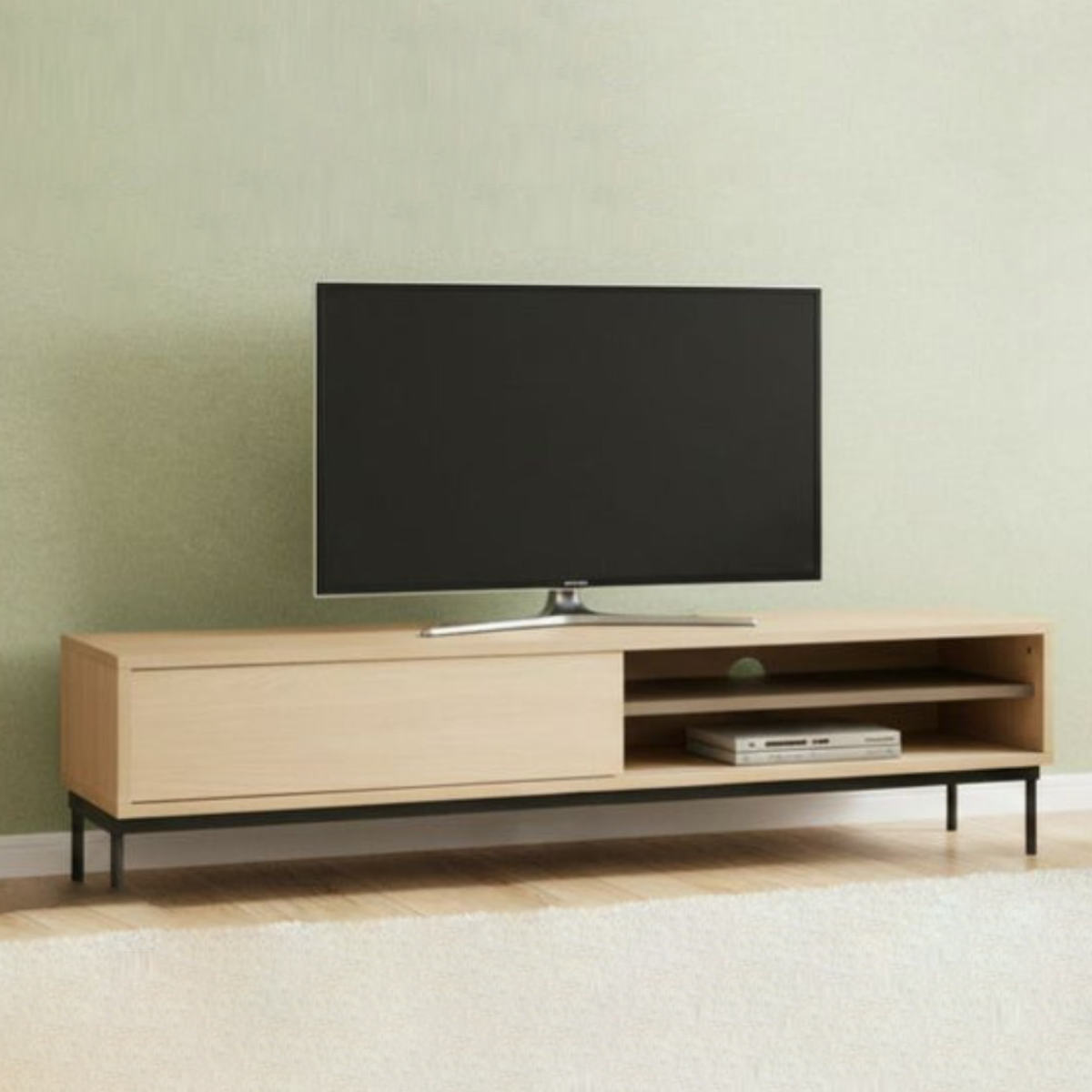 東谷 テレビ台 幅150cm 引き戸 脚付き シンプル ローボード （ TV台 AV