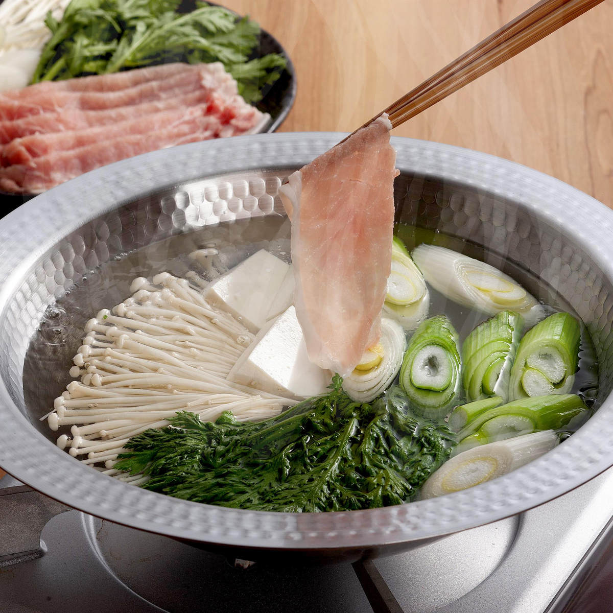 寄せ鍋 26cm 継ぎ目のない ステンレス 卓...の詳細画像4