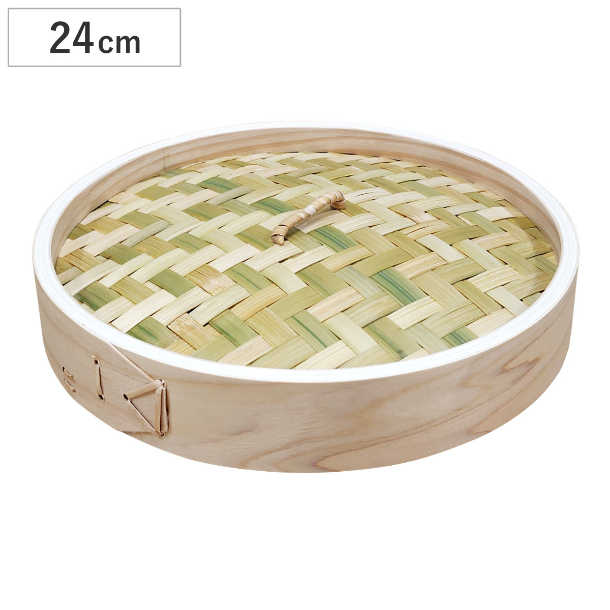 中華せいろ 24cm 桧中華セイロ ひのき製 蓋のみ 蒸し器 （ せいろ ふた