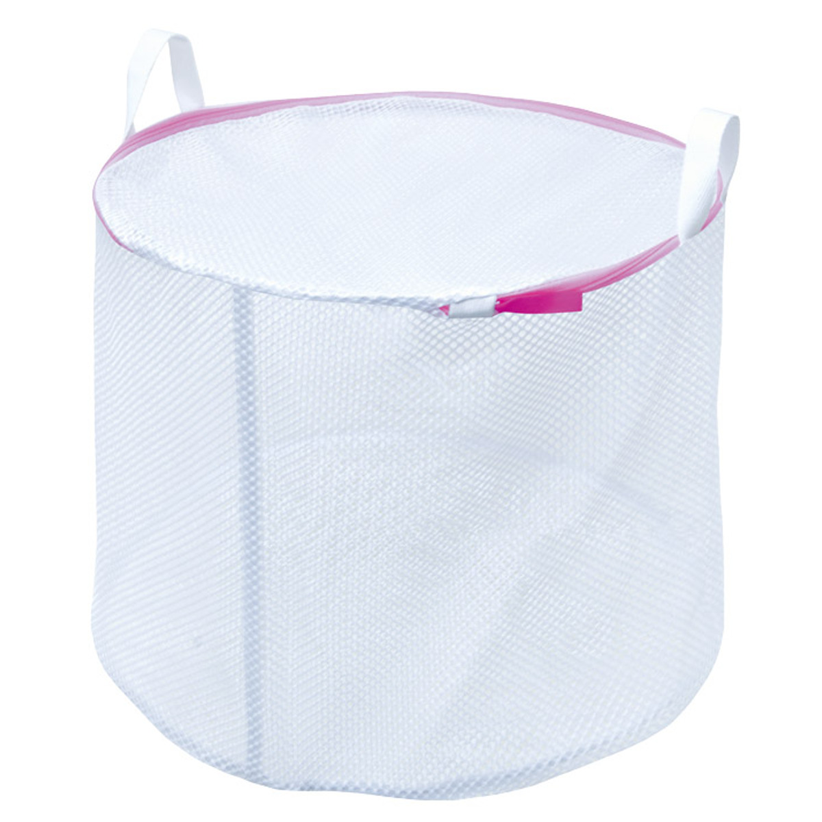洗濯ネット 大容量 40×32cm 大物寝具用ネット ML （ ランドリーネット 丸型 特大 洗濯 ネット 寝具 掛け布団 毛布 大物用 乾燥機対応 ）
