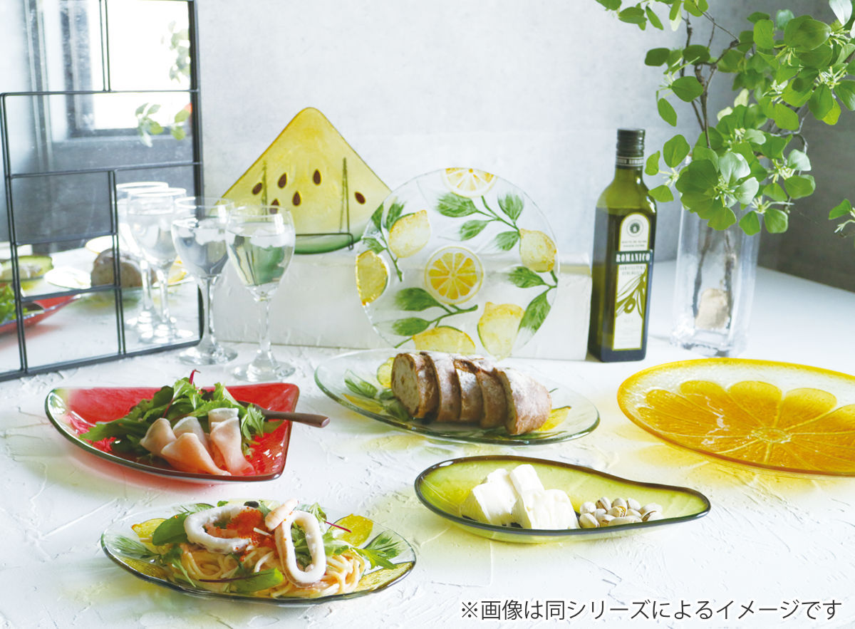 プレート glaffe Wm Plate R （ 23.2cm ウォーターメロン スイカ