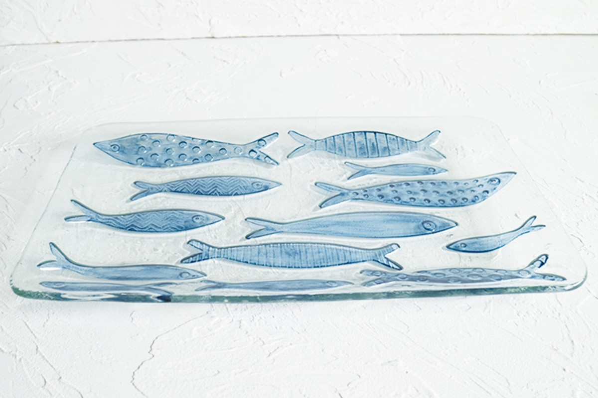 プレート glaffe Fish Plate L （ 38.5cm フィッシュプレート 魚