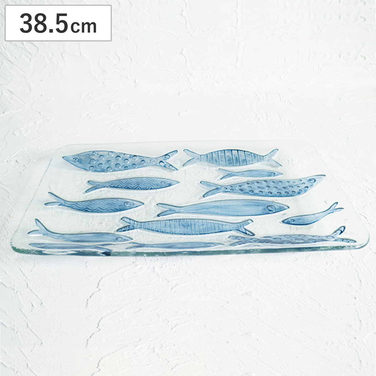 プレート glaffe Fish Plate L （ 38.5cm フィッシュプレート 魚