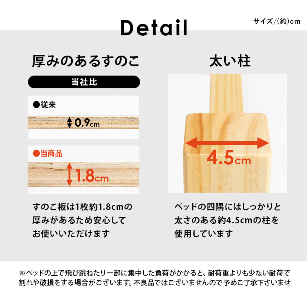 3分組立ベッド セミダブル 引出し収納 宮棚 2口コンセント （ ベッド 3分組み立て 組み立て簡単 棚付き 収納付き 工具不要 ）