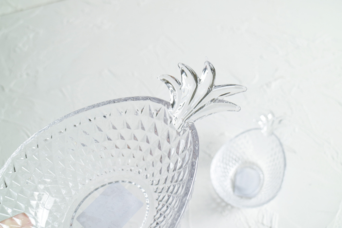 ボウル glaffe Glass PT S （ 14cm パイナップル トレイ グラッフェ