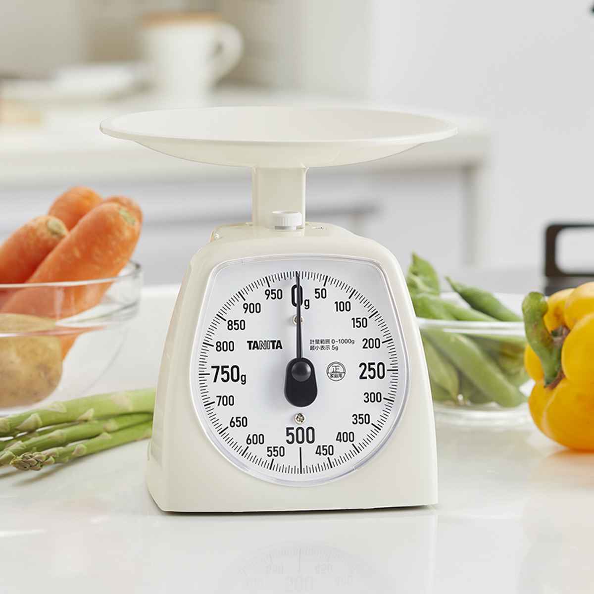 TANITA（タニタ） キッチンスケール 1kg アナログクッキングスケール