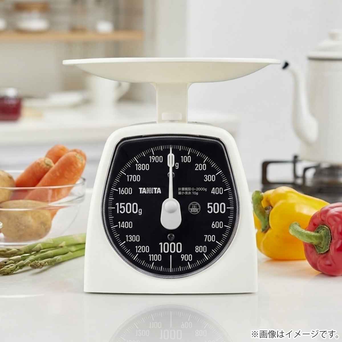 TANITA（タニタ） キッチンスケール 2kg アナログクッキングスケール