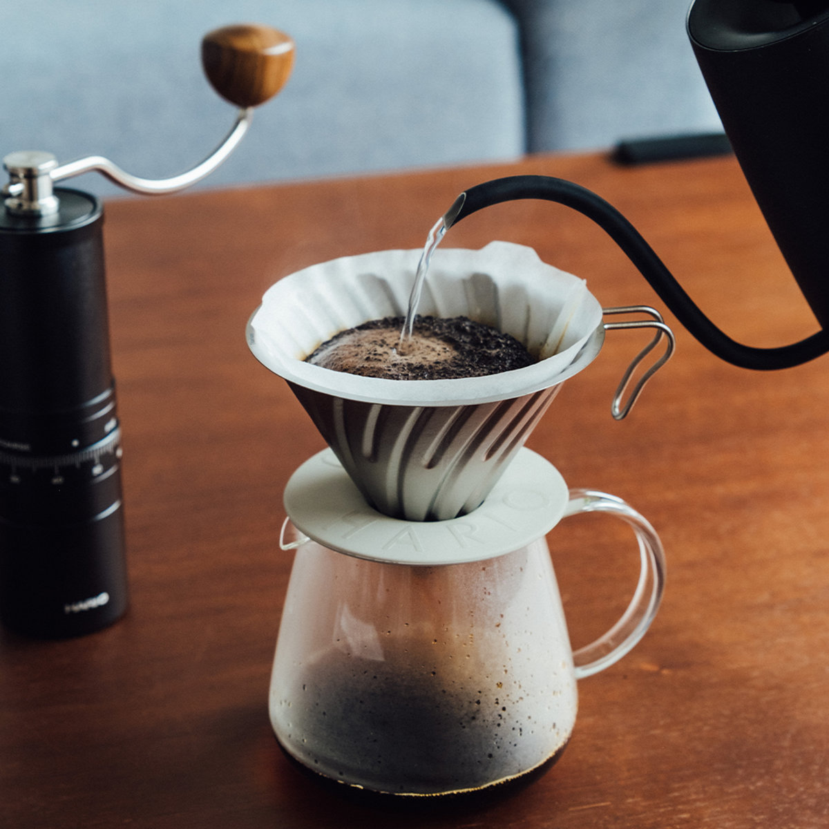 HARIO（ハリオ） V60 チタンドリッパー 01 （ 1〜2杯用 食洗機対応