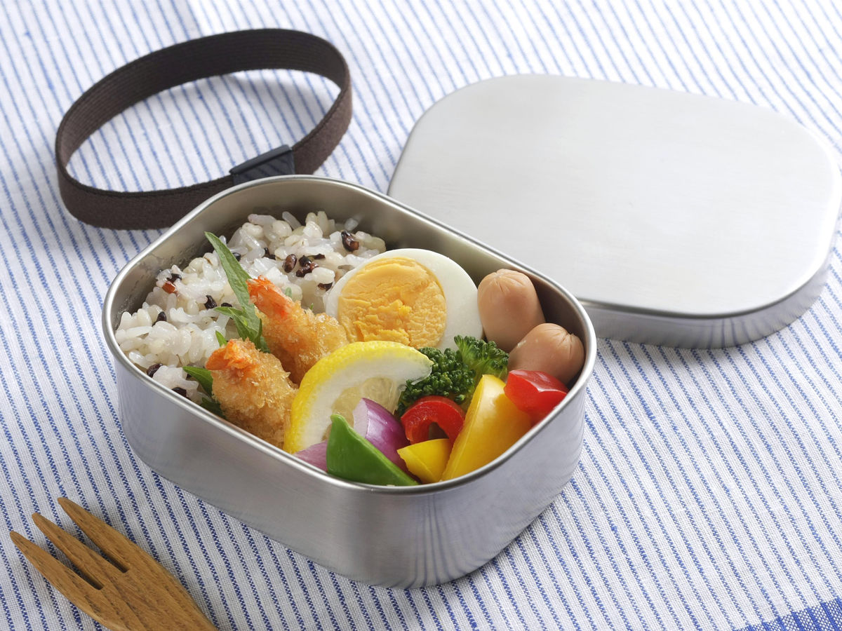 下村企販 ランチボックス 400ml TSUBAME ステンレス 弁当箱 S 日本製