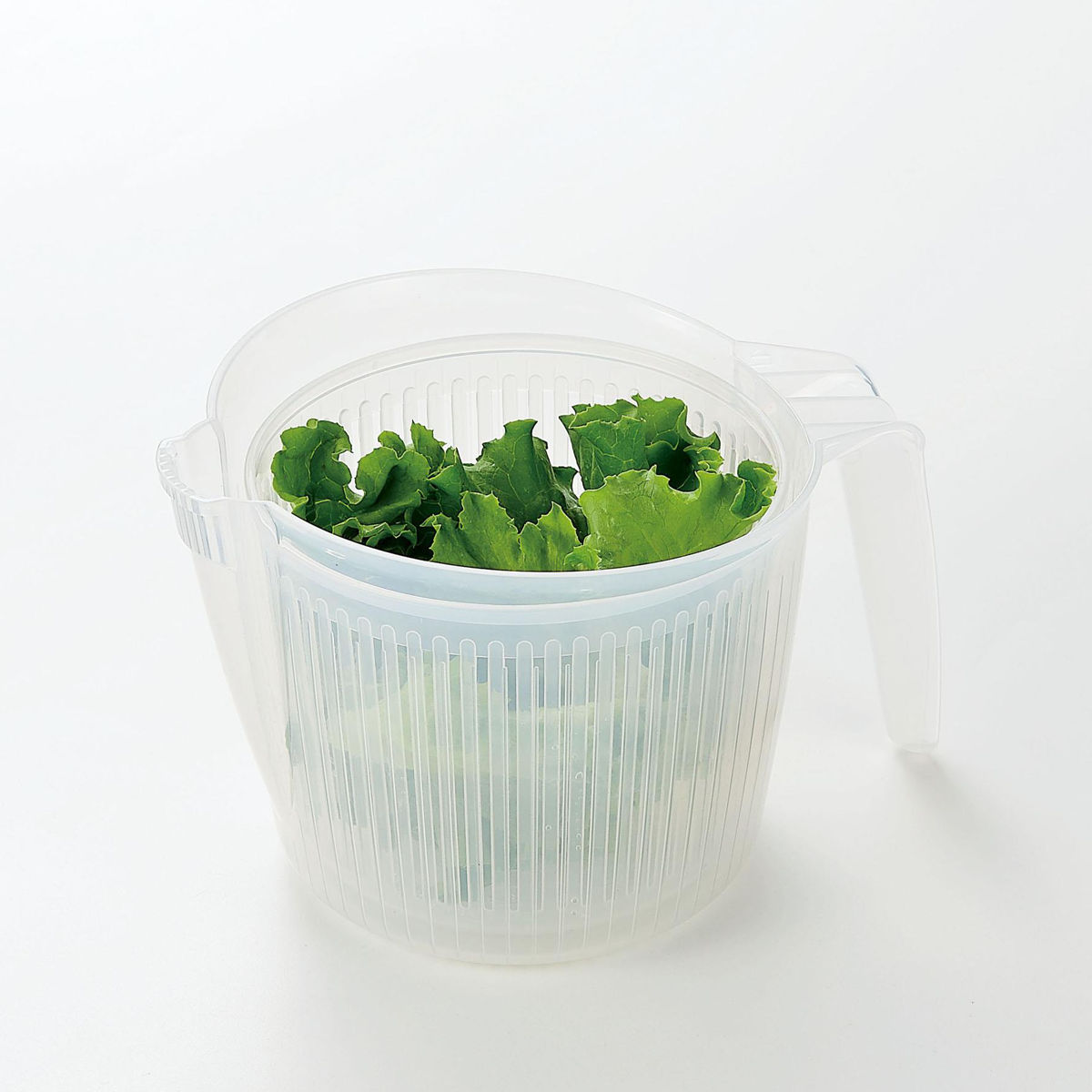下村企販 サラダスピナー シャキッと 野菜水切り器 日本製 （ 野菜