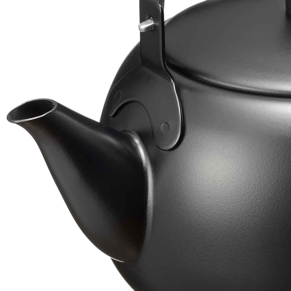 新品未使用 鉄瓶 2000ml 黒色 ステンレス茶こし付き 湯沸かし 茶器 和平フレイズ 急須 燕三 ステンレスつる手急須 日本製 （ 500ml