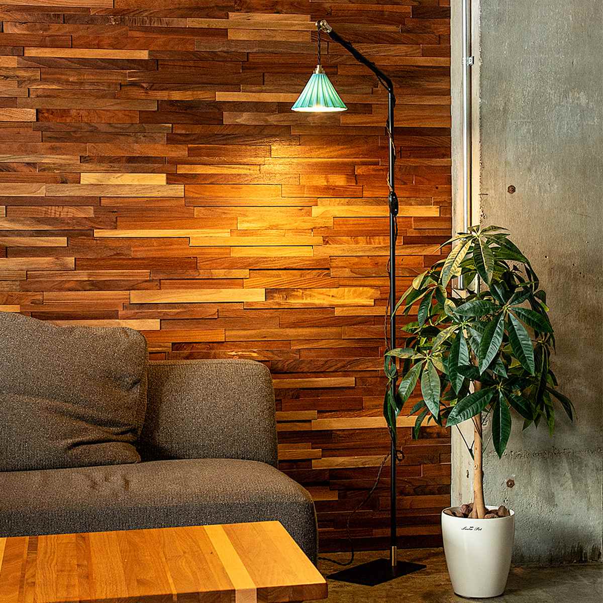 フロアライト LED電球付き ORIGAMI LAMP オリガミランプ gram eight