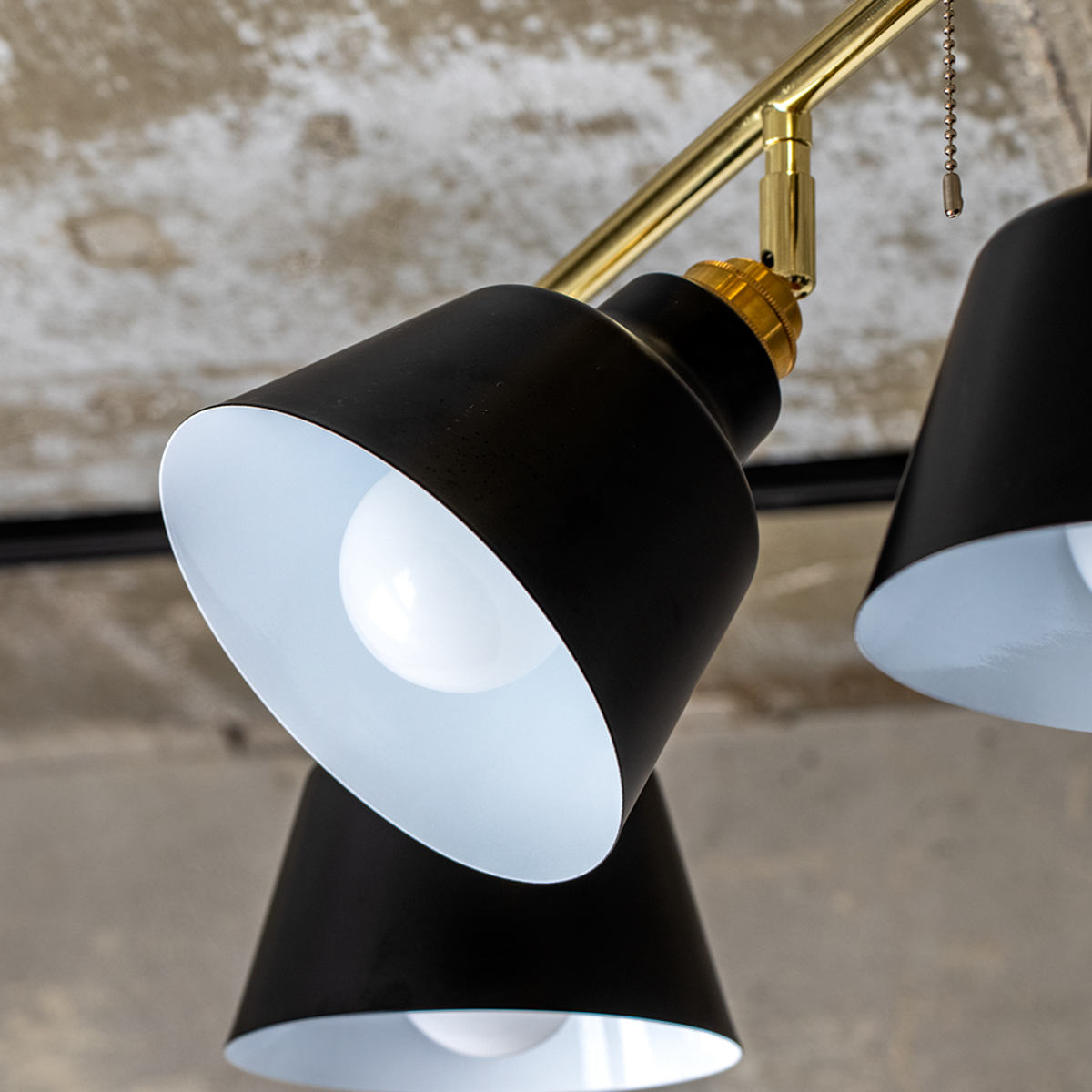 gram eight （グラムエイト）ブラック　シーリングライト 電球付き シーリングライト 4灯 LED電球付き コラット リモコン付き スポット