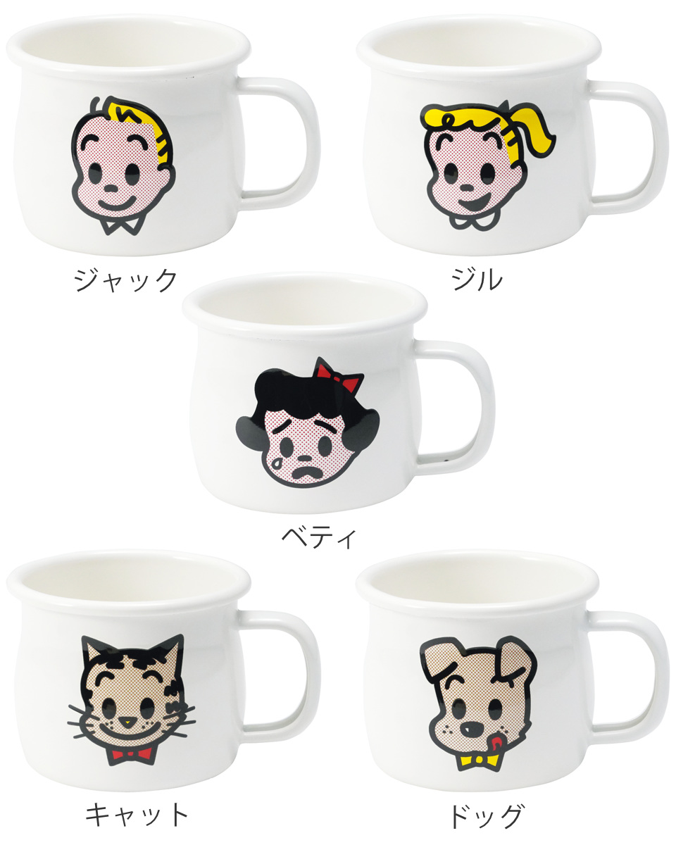 タマハシ OSAMU GOODS フェイス ホーローマグカップ （ オサムグッズ