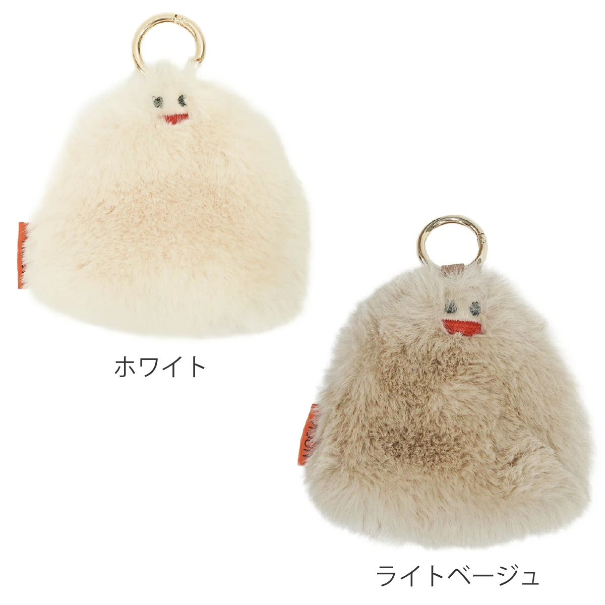 チャーム ヌークス イエティ バッグチャーム ふわふわ （ キーホルダー