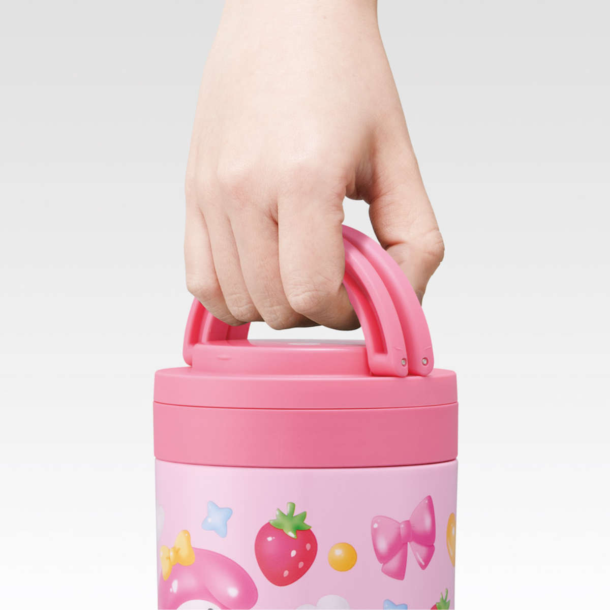 スケーター スープジャー 500ml 保温 保冷 ハンドル付き デリカポット