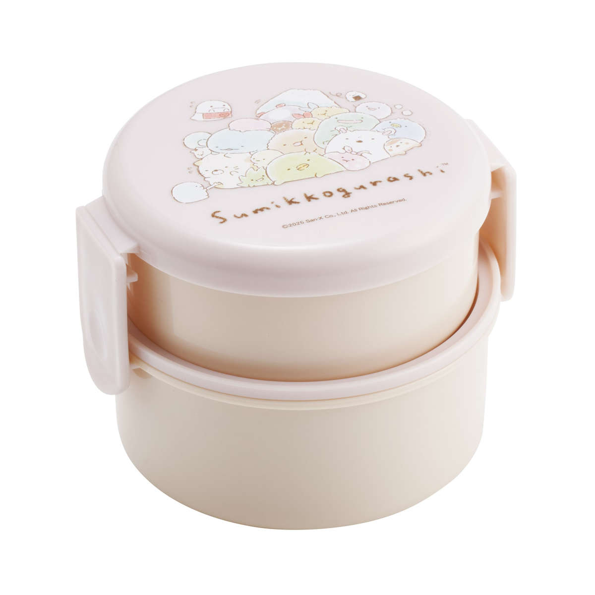 スケーター 弁当箱 500ml 丸型ランチボックス2段 すみっコぐらし