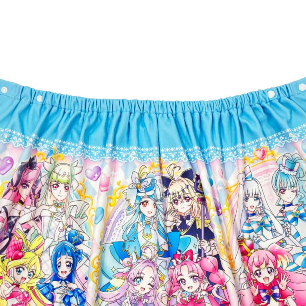 巻きタオル マキタオル プリキュアオールスターズ 60×110cm マイクロ