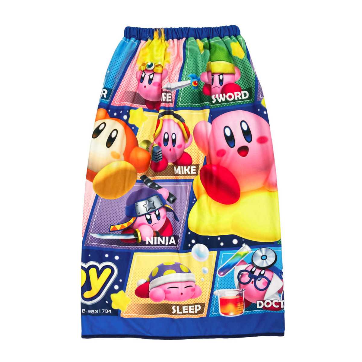 巻きタオル マキタオル 星のカービィ 80×110cm マイクロ （ タオル