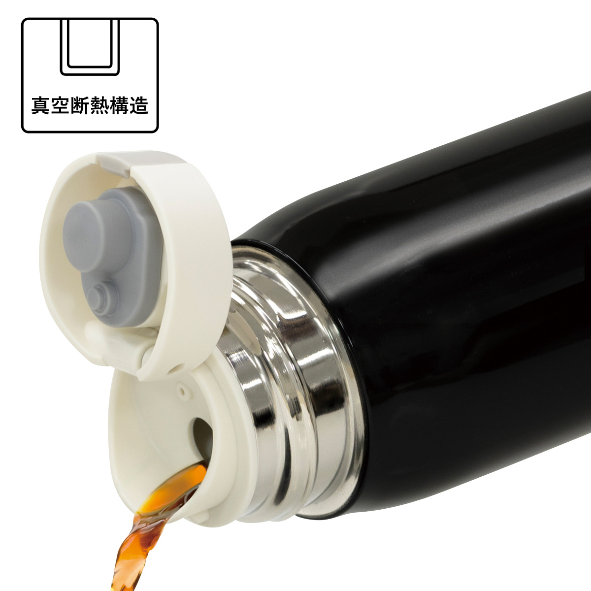 和平フレイズ 水筒 800ml フォルテック 2wayボトル （ 保温 保冷 2way
