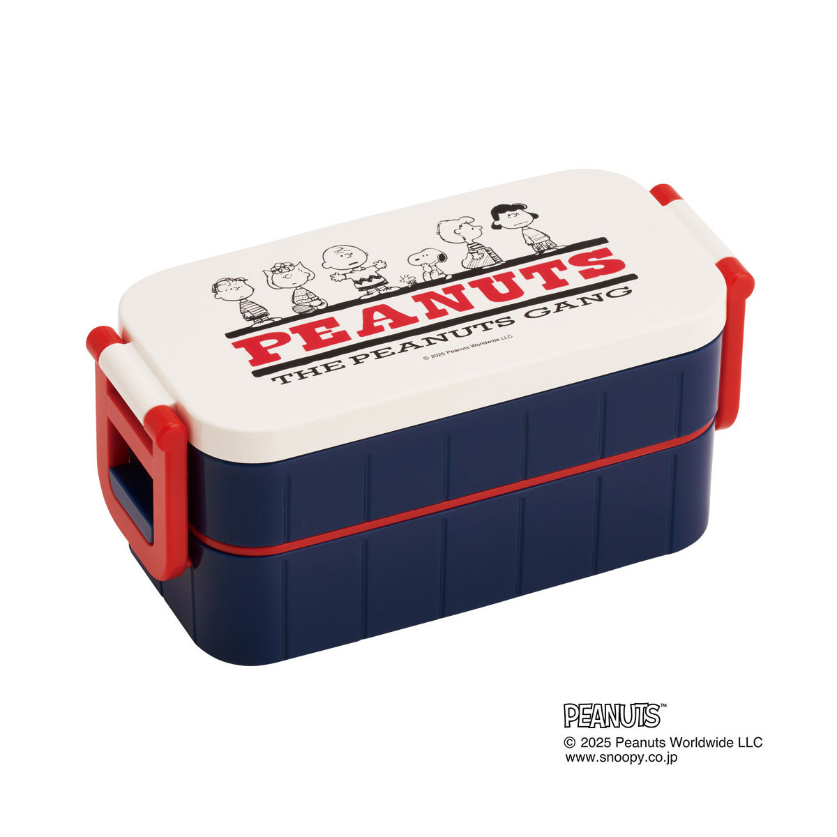 スケーター お弁当箱 タイトランチボックス 2段 600ml ピーナッツ GANG